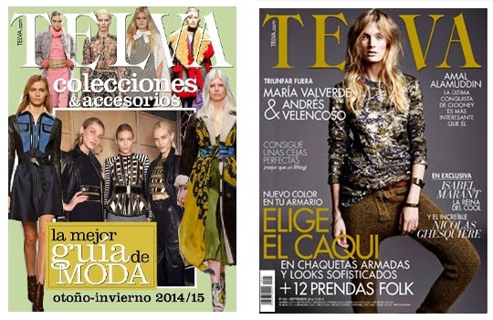 Home and supplement Telva September issue  