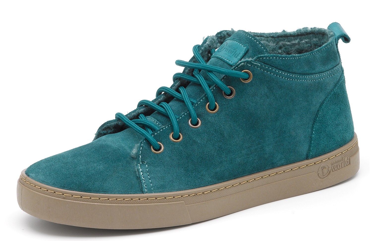 Scarpe Uomo Adel 6721 Natural World – Stivaletti Invernali In Pelle Morbida Con Interno Caldo