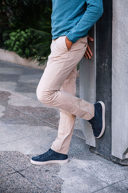 Natural World Eco - Espadrillas Uomo In Cotone Biologico - Suola In Iuta E Gomma Naturale - Grigie - 2