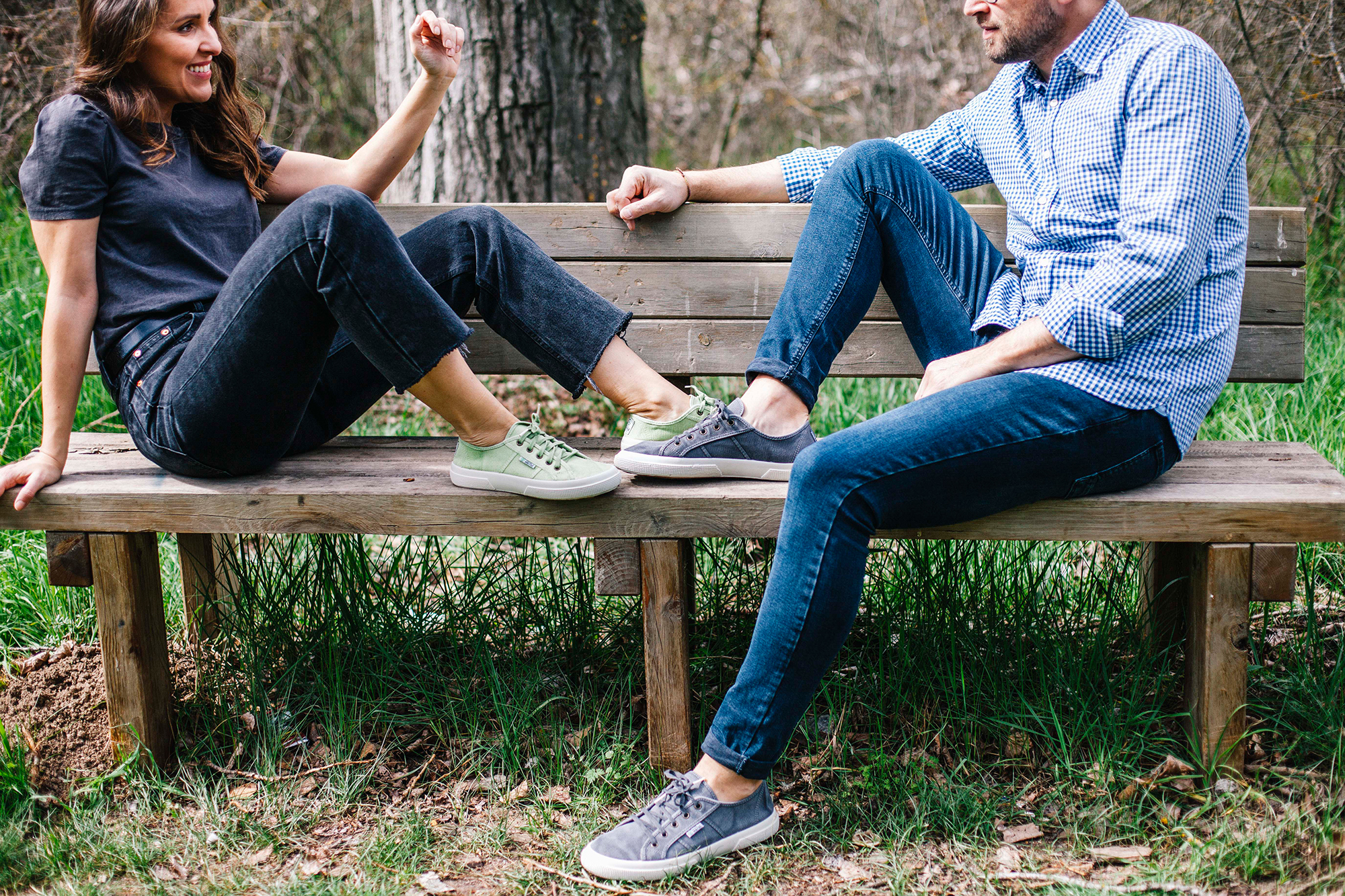 NATURAL WORLD - Basket Homme HIBA Blanc et Kaki | E-Shop CLOANE